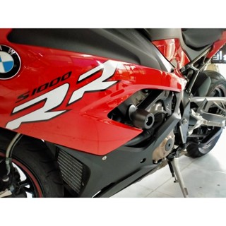 กันล้มข้าง S1000RR 2020 Up Frame Sliders แบบสั้น กันล้มผลิตจากอลูมิเนียมนำเข้า เกรด6061T651 และPOM ติดตั้งง่าย(65) สีดำ