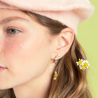 YVIS Judy Gem Hoop Earring