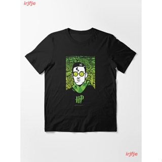 เสื้อคู่ New HP Essential T-Shirt เสื้อยืด ดพิมพ์ลาย เสื้อยืดผ้าฝ้าย คอกลม cotton แฟชั่น sale Unisex