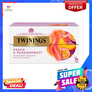 ทไวนิงส์ พีชแพชชันเอเชีย 2ก.X25ซTWINING PEACH+PASSION ASIA 2G.X25S