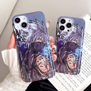 เคสโทรศัพท์มือถือ ซิลิโคนนุ่ม ใส ลายการ์ตูนนารูโตะ Hatake Kakashi น่ารัก สําหรับ iPhone 13 12 Pro MAX 11 Pro MAX X XS MAX XR