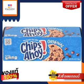 Chips Ahoy Original Cookies Nabisco 170 g/Chips Ahoy คุกกี้ดั้งเดิม นาบิสโก้ 170 กรัมChips Ahoy Original Cookies Nabisco