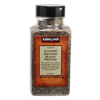 เคิกแลนเม็ดพริกไทยดำบด kirkland signature coarse ground black pepper