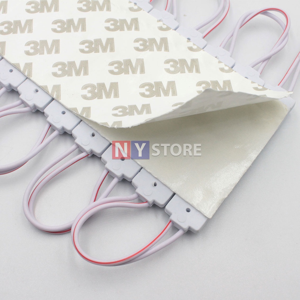 20ชิ้น ไฟโมดูล 5730 1.5w ขนาด 72*15mm DC12v 3เม็ดไฟ SMD หลอดไฟLED Module ไฟสว่าง ไฟป้ายอักษร