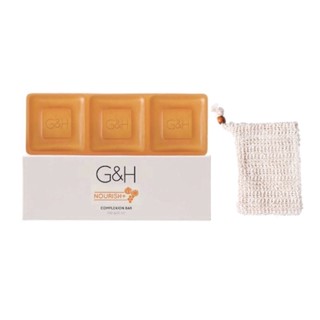 Amway แอมเวย์ สบู่ก้อน สบู่น้ำผึ้ง สบู่บำรุงผิว จีแอนด์เอช เนอริช+ (G&amp;h Nourish+)ขนาด 250 กรัม สบู่น้ำผึ้งแอมเวย์
