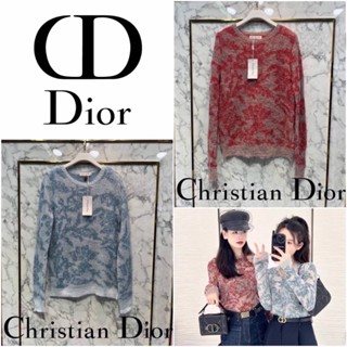 เสื้อคลุมแขนยาว SWEATER CHRISTIAN DIOR MUTICOLOR KNIT SS22