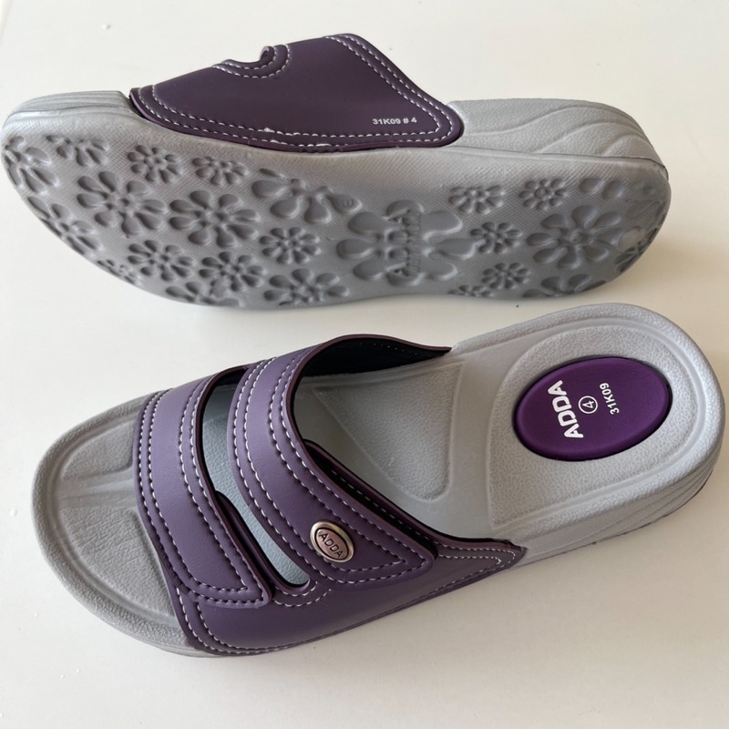 ADDA รองเท้าแตะลำลองสวมผู้หญิง รุ่น31K09-W1 ไซส์เบอร์ 4-7