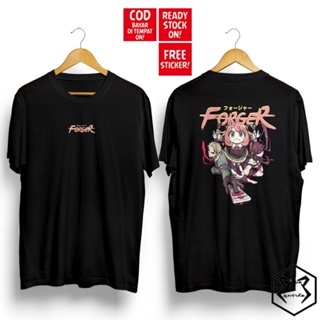 เสื้อยืดโอเวอร์ไซส์Anya Forger Spy x Family Loid Forger Yor Forger ANIME MANGA เสื้อผ้าญี่ปุ่น DISTRO ผู้ชาย ผู้หญิง UNI