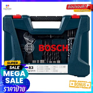 ชุดดอกสว่านไขควง BOSCH V-LINE 83ชิ้น/ชุดDRILL BIT AND SCREWDRIVER BIT SET BOSCH V-LINE 83EA/SET