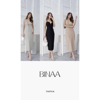 BINAA DRESS สายแซ่บแบบไฮน์ๆ ต้องมาค่ะ ✨ งานเดรสผ้าพรีเมี่ยมกรู๊ฟ เนื้อ thitiya