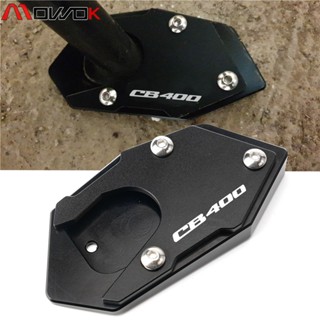 For Honda CB400SF CB 400 CB400 1998-2022 Motorcycle CNC Aluminum Side Stand Enlarger Plate Kickstand Enlarge Extension