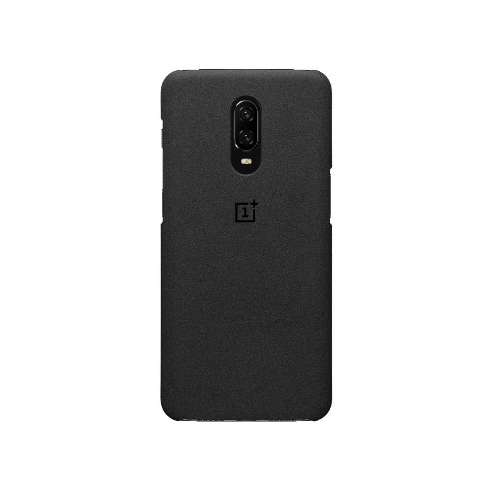 100% Official OnePlus 6t Case original 1+6T OnePlus 6 bespoke Silicone Sandstone Nylon Karbon Bumper Leather Flip Cover #8