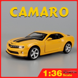 Klt โมเดลรถบรรทุก 1/36 Bumblebee Camaro ของเล่นสําหรับเด็ก