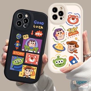 เคสโทรศัพท์มือถือ TPU แบบนิ่ม ลายการ์ตูน Toy Story น่ารัก สําหรับ iPhone 11 12 13 14 Pro MAX XR 6 6s 7 8 Plus X XS MAX SE 2020