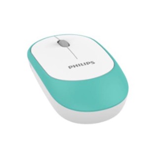 mouse wireless Philips SPK 7314 สีเขียวมิ้น เสียบเงียบ