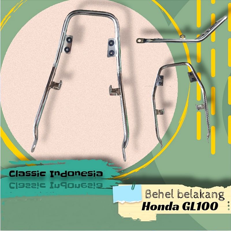 ขายึดด้านหลังสําหรับ Honda gl100 GL 100 GL 125
