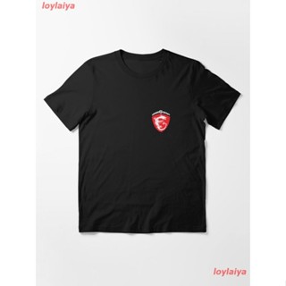 BEST SELLER - MSI Gaming Series Merchandise Essential T-Shirt เสื้อยืดผู้ชาย ลายการ์ตูนพิมพ์ลายเสื้อลายการ์ตูนผู้หญิง คอ