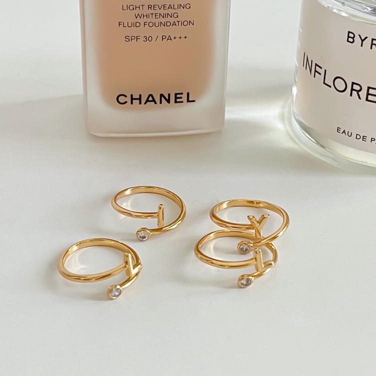 LAC.COLLECTION - Initial Ring Free Size แหวนตัวอักษร ปรับขนาดได้