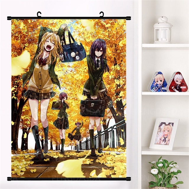 โปสเตอร์ติดผนัง ลายการ์ตูนอนิเมะ Citrus Aihara Yuzu Mizusawa Matsuri สําหรับตกแต่งบ้าน เก็บสะสม ราคา ถูกที่สุด ดีลบีเคเค แกลเลอรีภาพที่ 6