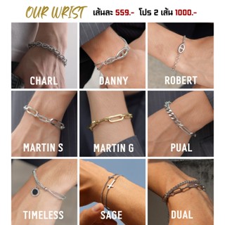 Our XX Wrist Collection สร้อยข้อมือปรับความยาวได้ วัสดุไทเทเนียมเกรดเครื่องมือแพทย์