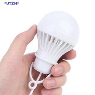 Utzn&gt; ใหม่ หลอดไฟ LED 5V 3W-12W USB แบบพกพา สําหรับตั้งแคมป์ เดินป่า เต็นท์ ท่องเที่ยว ทํางาน