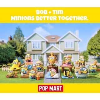 ⚡พร้อมส่ง⚡ แบบตัวแยก มินเนี่ยน Minions Bob , Tim Better Together Series Blind box / Pop Mart