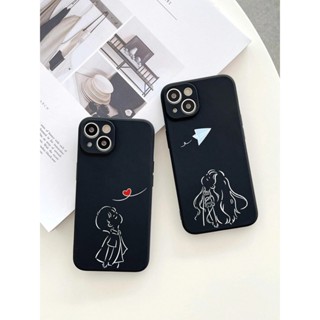 เคสโทรศัพท์ไอโฟน(iphone)พิมพ์ ฟิกเกอร์ 2 ชิ้น