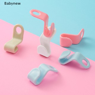 &lt;Babynew&gt; ตะขอแขวนตู้เสื้อผ้า พลาสติก 10 ชิ้น