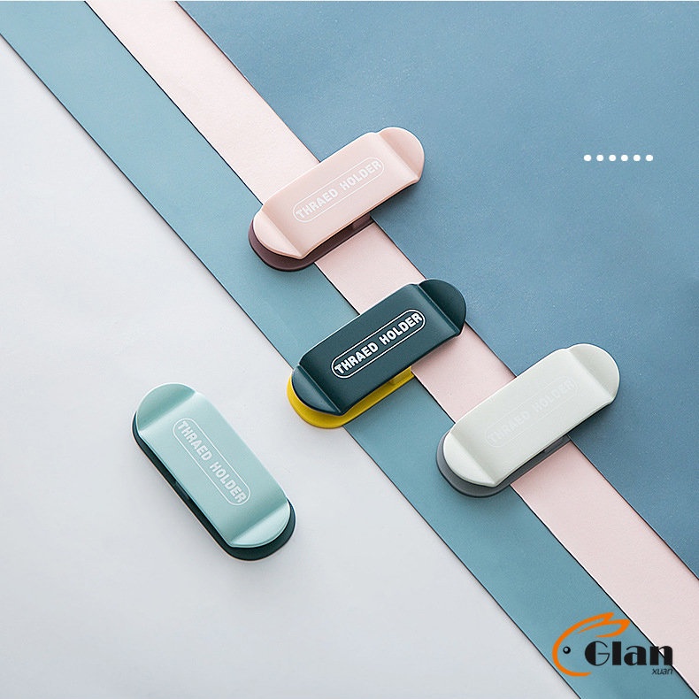 Glanxuan คลิปตัวจัดการเก็บสายไฟ เก็บหัวเสียบปลั๊ก  สายคอมพิวเตอร์ Data cable fixing tool - รูปที่ 3