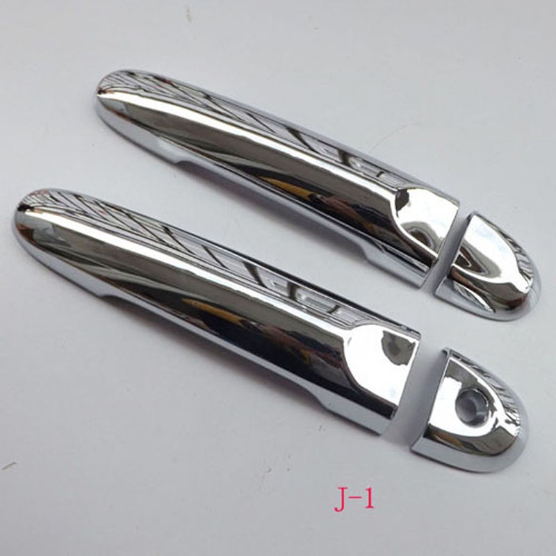 Free Shipping For Nissan Juke 2010-2015 ABS chrome Door Handle Cover Door Handle straps car accessories 4pcs