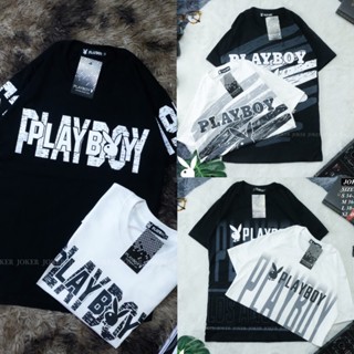 Neungofficial เสื้อยืดสกรีน ลาย P L A Y B 0 Y มีหลายลายให้เลือก ครบไซส์ sml