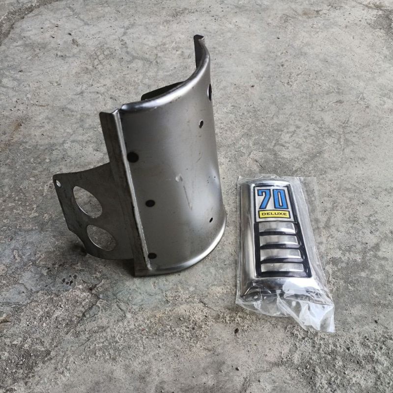 แผงหน้าอกผูก c70 ชิวหน้า honda c70 pitung olong bkjul boktu cetul c 70 ตราสัญลักษณ์
