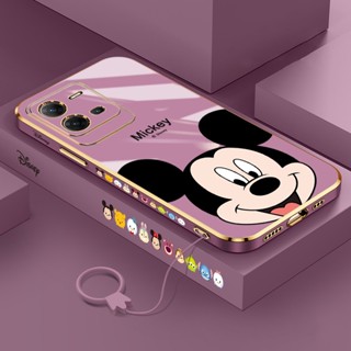 เคส Vivo Y35 Y22 Y22S Y16 Y15S Y15A Y01 Y01A Y02S Y17 Y15 Y12 Y12S Y20 Y20S Y12A Cartoon Case Mickey MQ