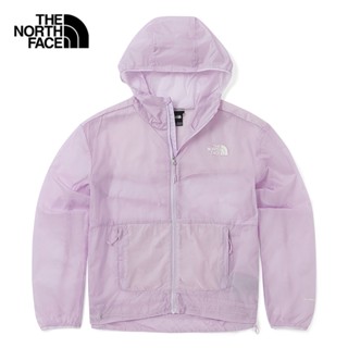 THE NORTH FACE W WINDY PEAK JACKET - AP - LAVENDER FOG เสื้อกันลม เสื้อแจ็คเก็ต เสื้อผ้าผู้หญิง
