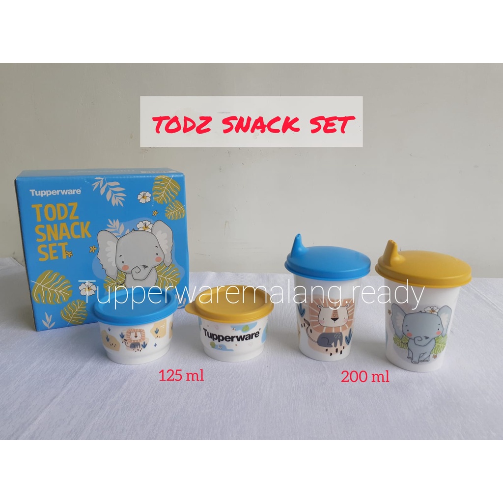 LUNCH BOX / BABY LUNCH BOX MPASI TODZ SNACK SET TUPPERWARE