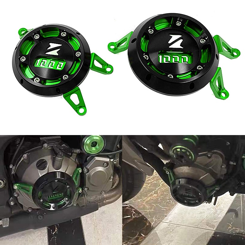 Z1000 Motorcycle Engine Cover Engine Case Crash Slider Guard Protection cover For Kawasaki Z 1000 Z1