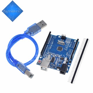 โมดูลบอร์ดไมโคร USB R3 ATMEGA328P-16AU CH340G MEGA328P สําหรับ arduino พร้อมส่ง 1 ชิ้น