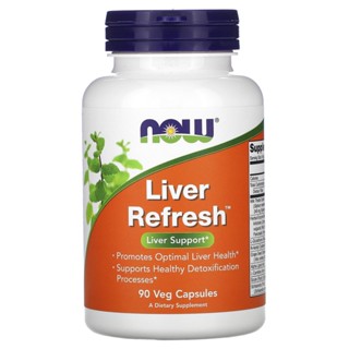 NOW Foods, Liver Refresh, 90 Veg Capsules/180 Veg Capsules