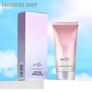 (คลังสินค้าใส) ครีมกันแดด Spf50+ ไวท์เทนนิ่ง ให้ความชุ่มชื้น 60 มล. สําหรับทุกสภาพผิว