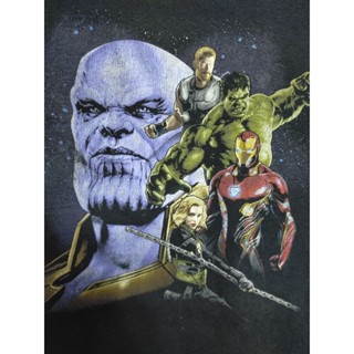 เสื้อยืด มือสอง ลาย marvel อก 44 ยาว 28