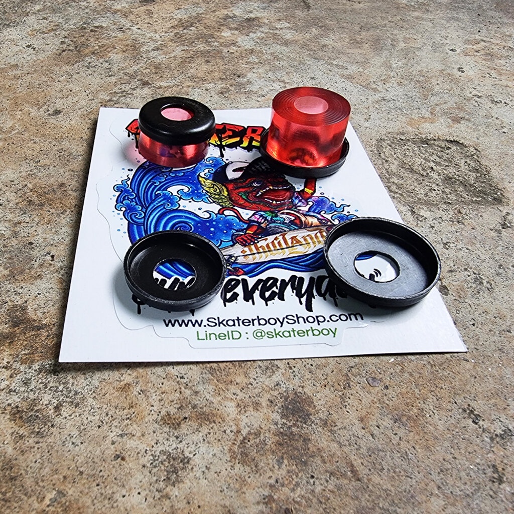 0506 แหวนรองบุชชิ่ง Bushing washer (Cone23mm Barrel27mm) สำหรับ Surfskate Skateboard