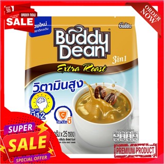 บัดดี้ดีน เอ็กซ์ตร้าโรสท์ กาแฟ 18กx25ซองBUDDY DEAN EXTRA ROASTED 3IN1 COFFEE 25S