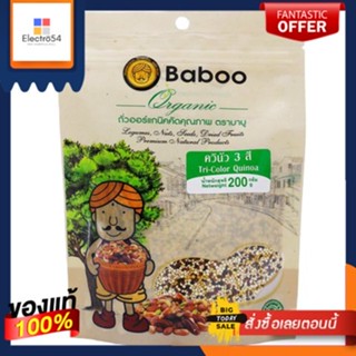 Tri-Color Quinoa Baboo 200 g/ควินัวสามสี บาบู 200 กรัมTri-Color Quinoa Baboo 200 g/Tri-Color Quinoa Baboo 200 g