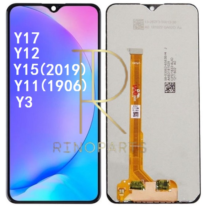 LCD VIVO Y17/Y12/Y15 (2019) /Y3/Y11 (1906) VIVO LCD พร้อมหน้าจอสัมผัส DIGITIZER FULL SET REPLACEMENT