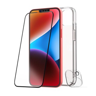 All-in-one SlimFit Case compatiable with iPhone14Plus/14Pro/14Promax [Case+Screen Protector+ Camera Protector]