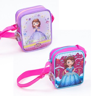 Disney Frozen &amp; Sofia Girl bag - กระเป๋าสะพายเด็กเจ้าหญิงเอลซ่า โฟรเซ่น และเจ้าหญิงโซเฟีย ลิขสิทธิ์แท้