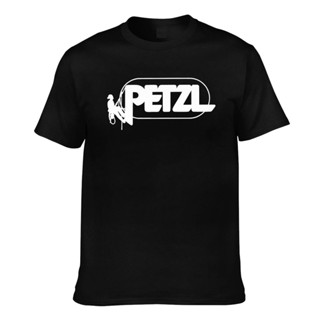 Tee เสื้อเบลาส์ เสื้อยืดสีขาว - Petzl Arborist เลื่อยไฟฟ้าปีนเขาปีนเขาผู้ชายแขนสั้นเสื้อยืดแขนสั้น