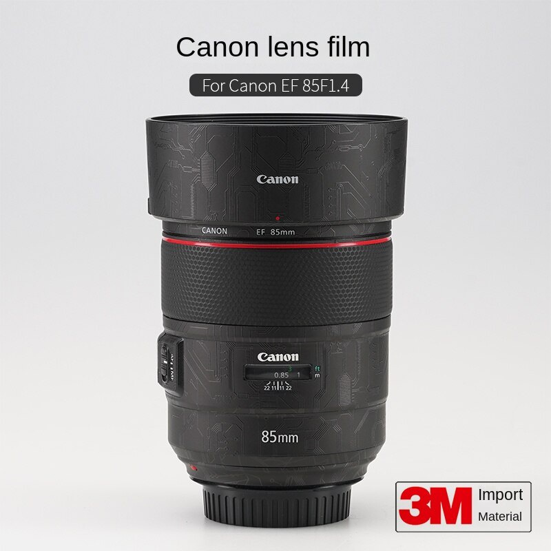 Mebont 3M [Sticker canon ] Body Camera สติกเกอร์ Skin ไม่ทิ้งคราบกาว ติดง่าย กล้อง canon EF85 F1.4 L body protection film