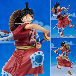 Luffy Wano ของแท้ JP แมวทอง - Figuarts Zero Bandai [โมเดลวันพีช]