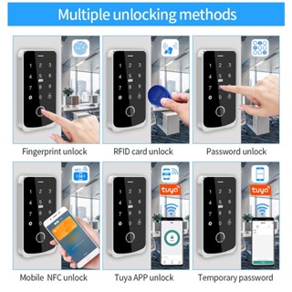 ACS TF9M-BlueTooth เครื่องสแกนนิ้ว/ทาบบัตรเปิดประตูรุ่นใหม่ สะดวกสบายจัดการ/ดูข้อมูลด้วย App Tuya Smart กันน้ำ